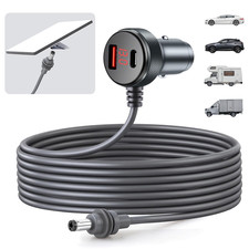 Starlink Mini Cable 3 In 1 Car Adapter With Digital Display USB C PD 40W 10 Ft