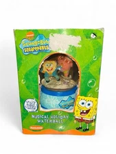 SpongeBob SquarePants Musical Holiday Snow Globe Kurt S. Adler (2003)