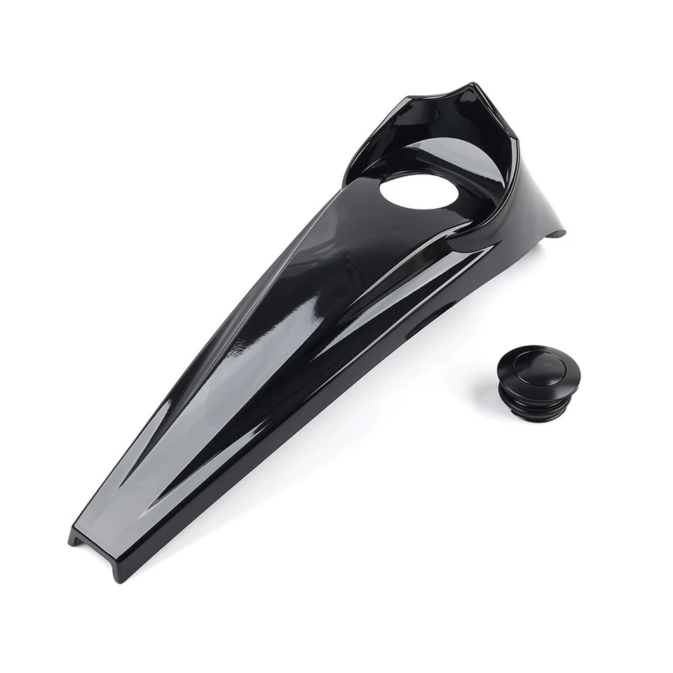 Fit Harley Electra Glide Ultra Limited FLHTK Stretched Dash Panel + Gas Tank Cap Foto 3 de 4