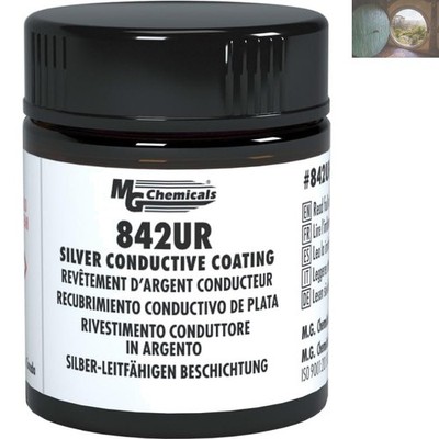 12ml Silver Metallic Conductive Coating for Electronics - Heat-Cured Flexibility