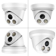 Vikylin 4MP IP Camera PoE Full Color Metal w/ Audio Wired H.265 Open Box