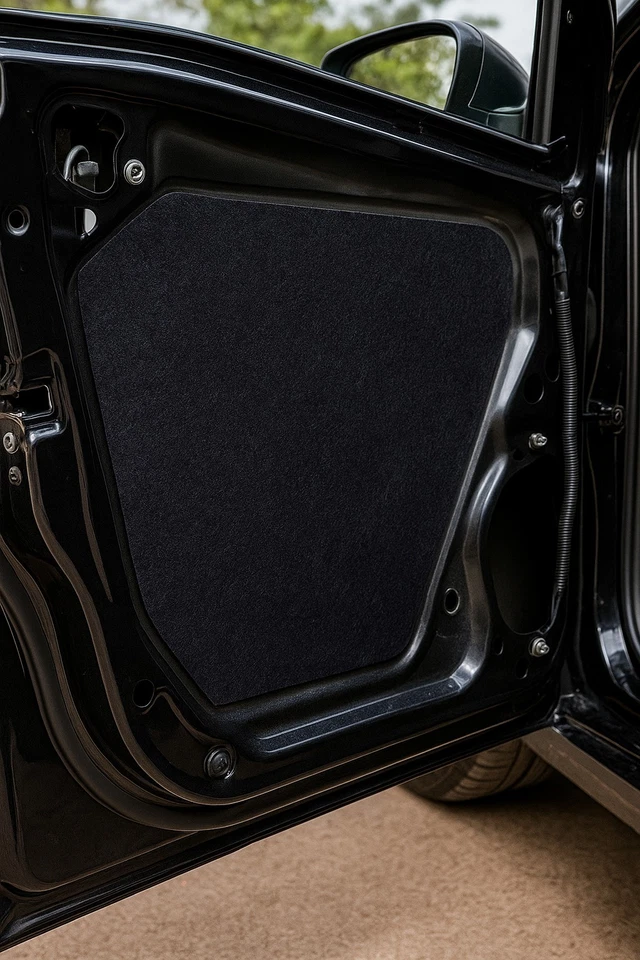 ADMS Schwerschicht Dämmmatte mit schwarzem Vlies | Kfz Tür Boden Dach Motorhaube - Bild 4 von 4