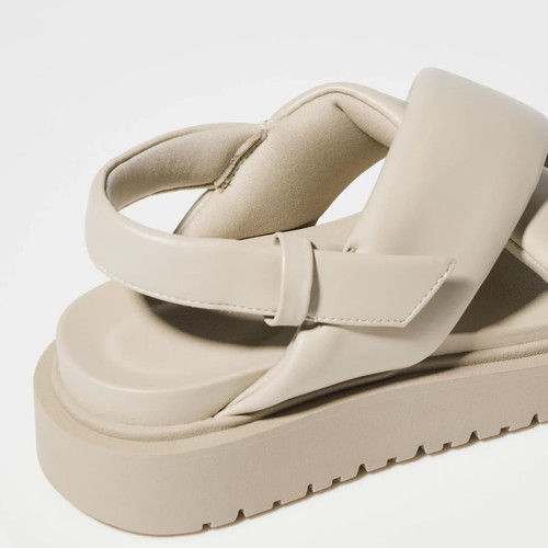 Uniqlo C Spring/Summer Collection Cross Strap Sandals 474048 Olive XL New - Picture 7 of 7