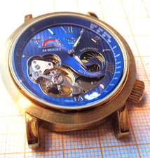 Ältere gebauchte defekte Automatik AU Minoir Unruhe OK 13 Boden fehlt