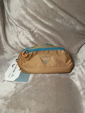 Osprey Daylite Toiletry Bag Tumbleweed Yellow 2 Zippers Travel Bag Accessories