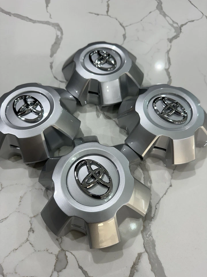 (4x) Cubierta de rueda de buje tapa central Toyota 4Runner 2014-2023 4260B-35070 NUEVO Foto 2 de 4