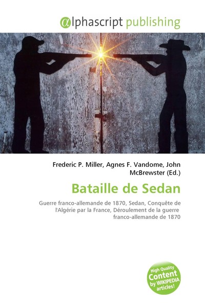 Frederic P. Miller (U. A.) | Bataille De Sedan | Taschenbuch | FranzöSisch-image