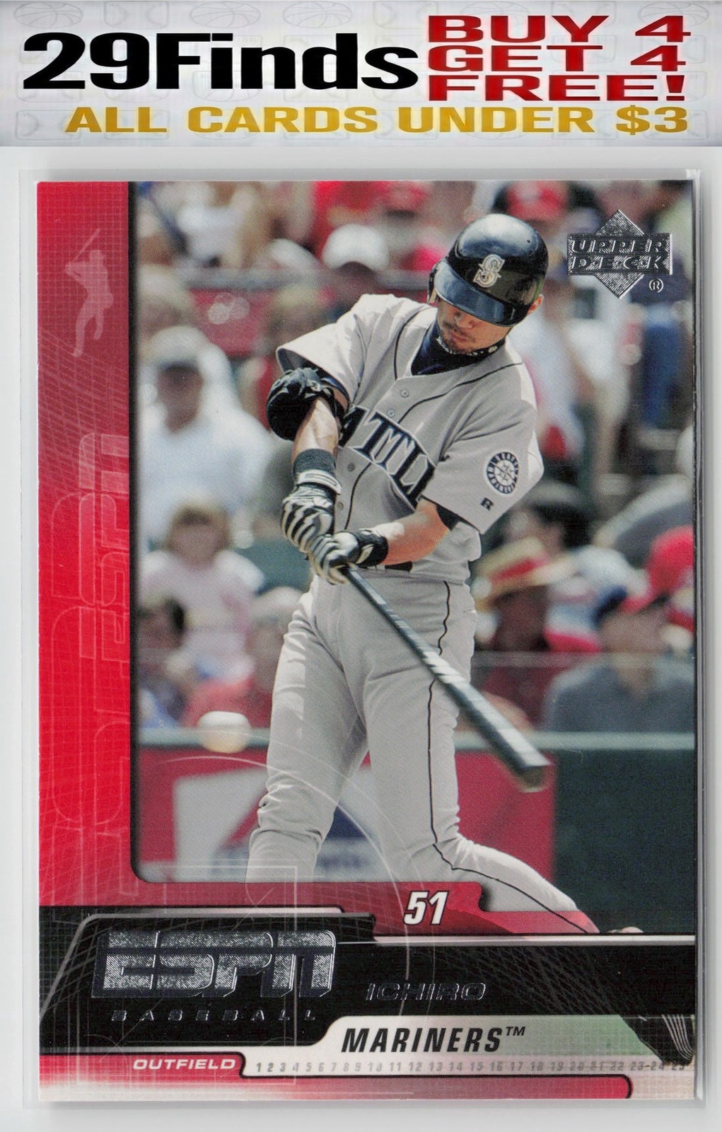 Ichiro 2005 Upper Deck ESPN #77 Seattle Mariners Baseball Card