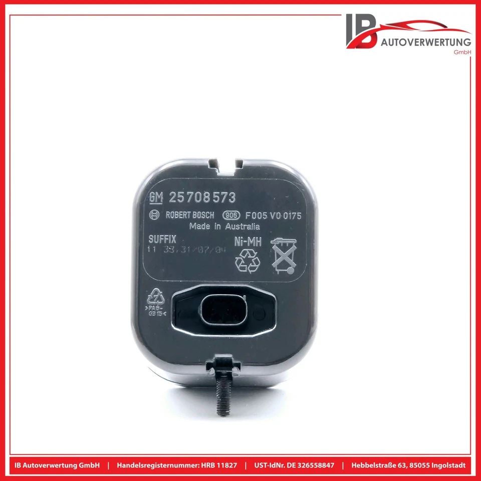 Hupe Alarmanlage Sirene Hupe 25708573 CADILLAC SRX 4.6 BOSCH Original — 第 3/4 张图片