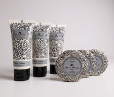 Set of 6 Etro Milano 40ml Body Lotion Hotel Soap Bars Travel Size Toiletries