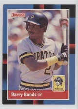 1988 Donruss Barry Bonds (Last line begins with former) #326