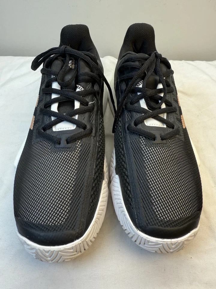 Zapatillas Tenis ADIDAS Suela Cancha Negras Zapatos MUJER 8.5 40 2/3 Foto 4 de 4