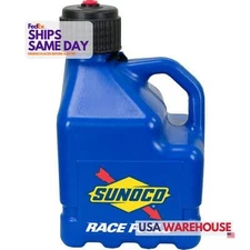 Sunoco Race Jugs R3100BL, One Blue Sunoco 3 Gallon Utility Jug Blue Plastic 