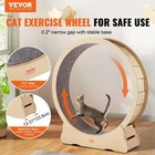 Wooden Cat Exercise Wheel 52 Large Cat Treadmill Wheel for Indoor Cats