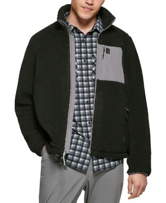 BASS OUTDOOR Men's Highline Trail Full-Zip Fleece Jacket | Black | XLarge