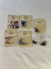 Mixed set of packs of Franks craft crystals 5 packs