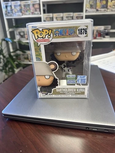 Funko Pop! One Piece Bartholomew Kuma #1876 Exclusive Sticker WonderCon 2025