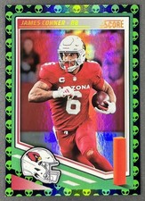 2025 Panini Score - James Conner #114 Extraterrestrial (SSP)