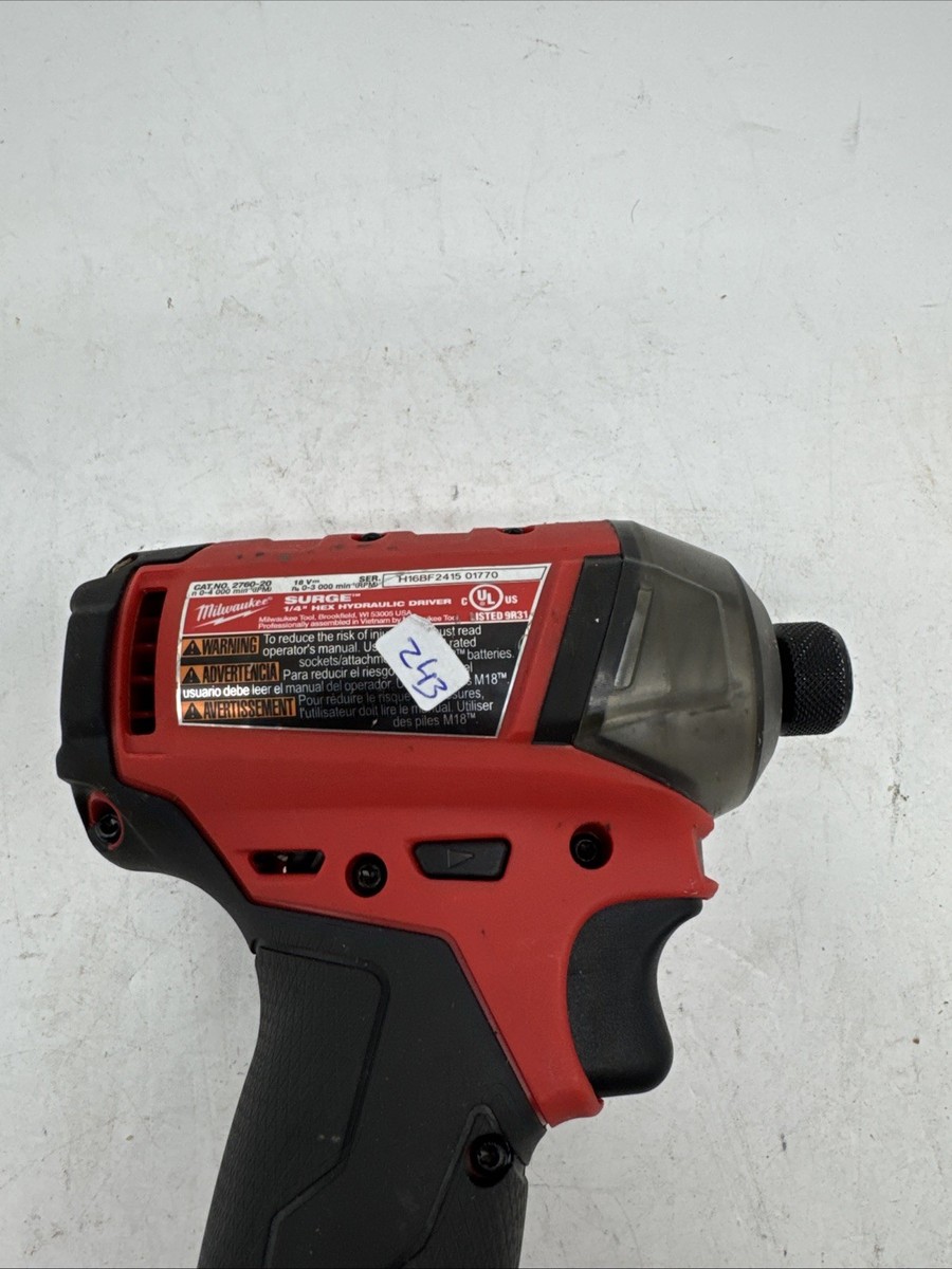 Milwaukee M18 FUEL 2760-20 Surge 1/4