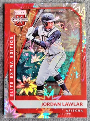 2021 Panini Elite Extra Edition - Jordan Lawlar - FOTL - Red Fireworks /5