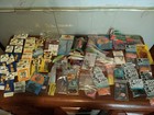 Vintage Lot of Fishing Tackle In Original Packaging. Large Variety.