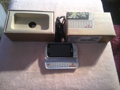 LG Rumor Reflex LN272 - White ~grey (Sprint) Cellular Phone with box