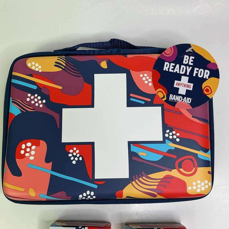 BAND AID Case BUILD YOUR OWN FIRST AID KIT W/ Matching Band Aids - Image 3 of 4