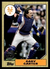2022 Topps Update Gary Carter #87TBU-15 New York Mets 1987 Topps Baseball MLB