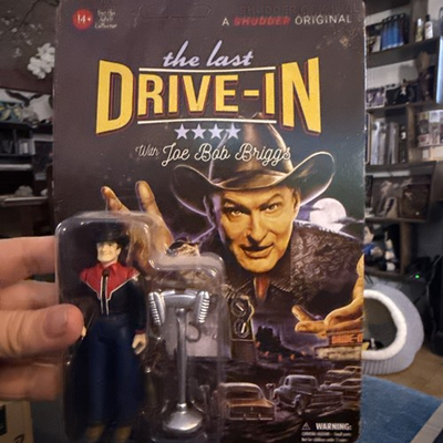 #ad Joe Bob Briggs 3.75 Action Figure Black Red Variant Unpunched NEW $41.63