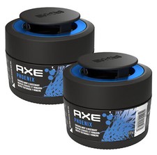 Axe Phoenix Car Air Freshener Gel Can - Odor Eliminator For Strong Odor 2 Packs
