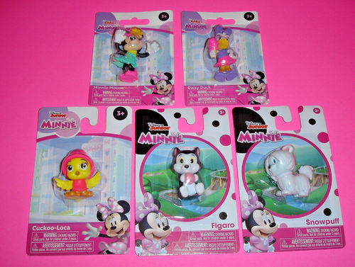 DISNEY MINNIE DAISY SNOWPUFF FIGARO CUCKOO 5 FIGURE G SCALE LGB BACHMANN TRAIN