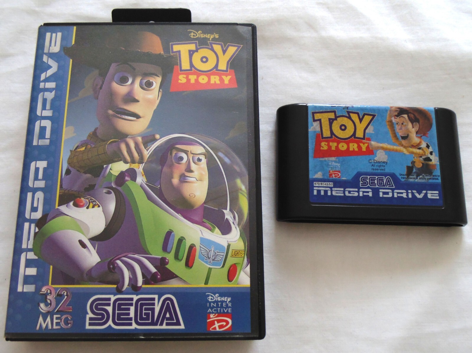 toy story authentique version originale sega megadrive