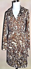 Leopard Print Wrap Dress