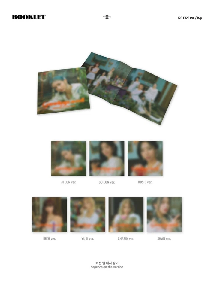 PURPLE KISS 4th Mini Album Geekyland Digipack Ver. CD+16p Book+P.Card+F.Poster - Image 4 of 4