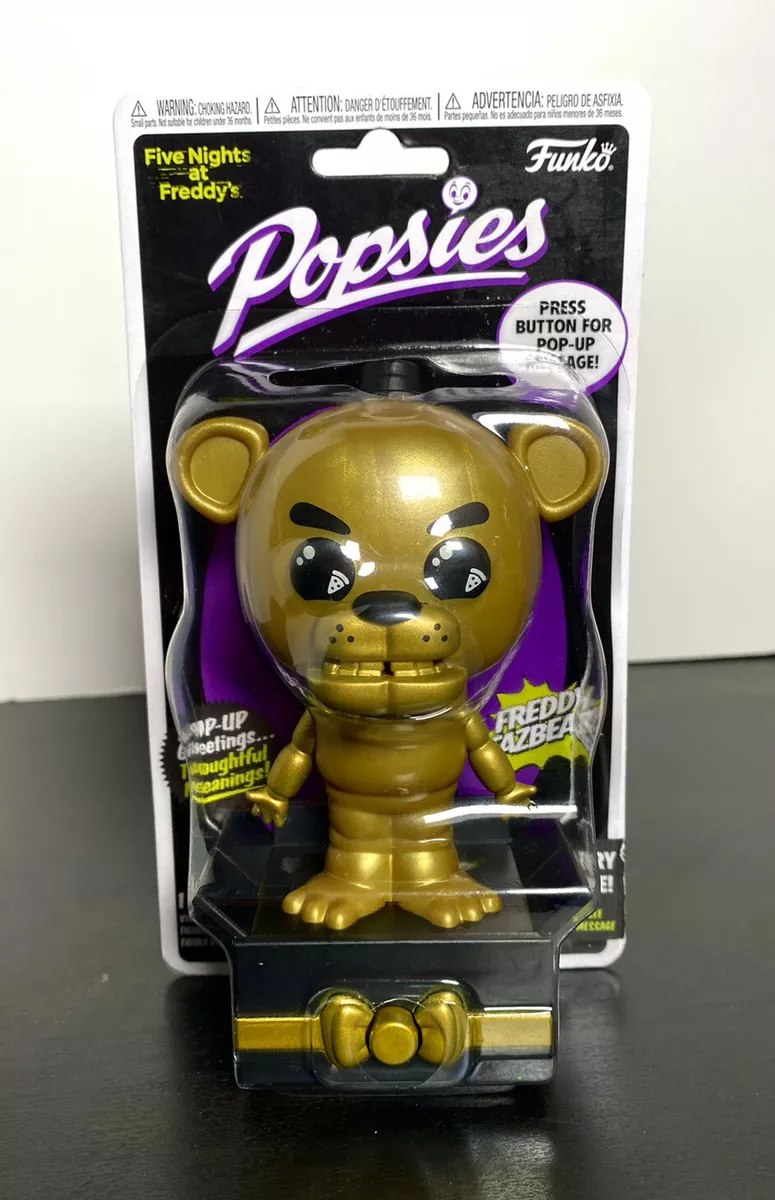 2022 Funko POPsies - Five Nights at Freddy's - FREDDY FAZBEAR (GOLD)