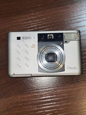 Konica Revio Silver Point  Shoot 24-48mm Film Camera Untested