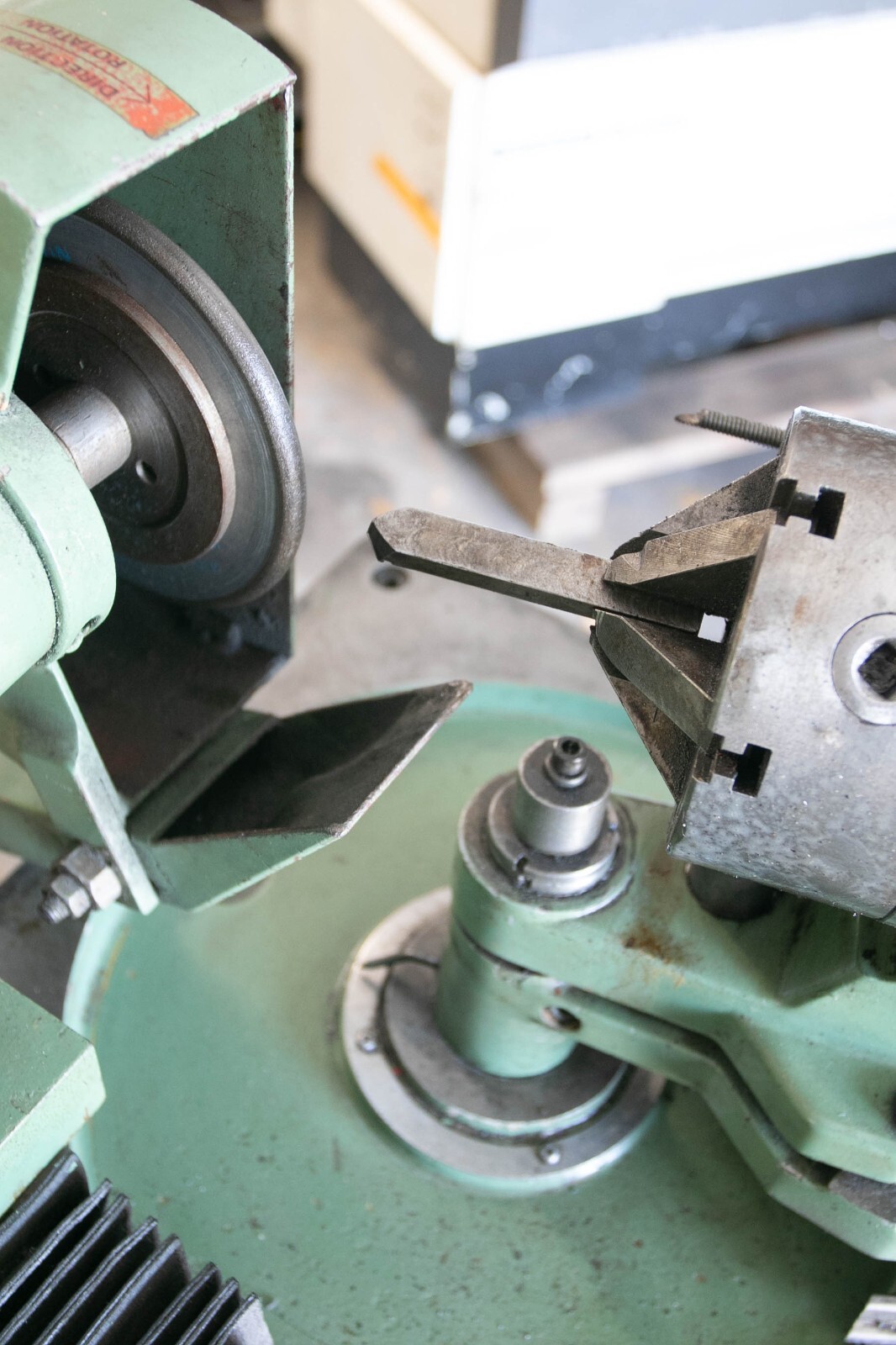 Brierley ZB-32 Drills, Mills, Taps, Reamers etc. 1-1/4" Sharpening Grinder 115v