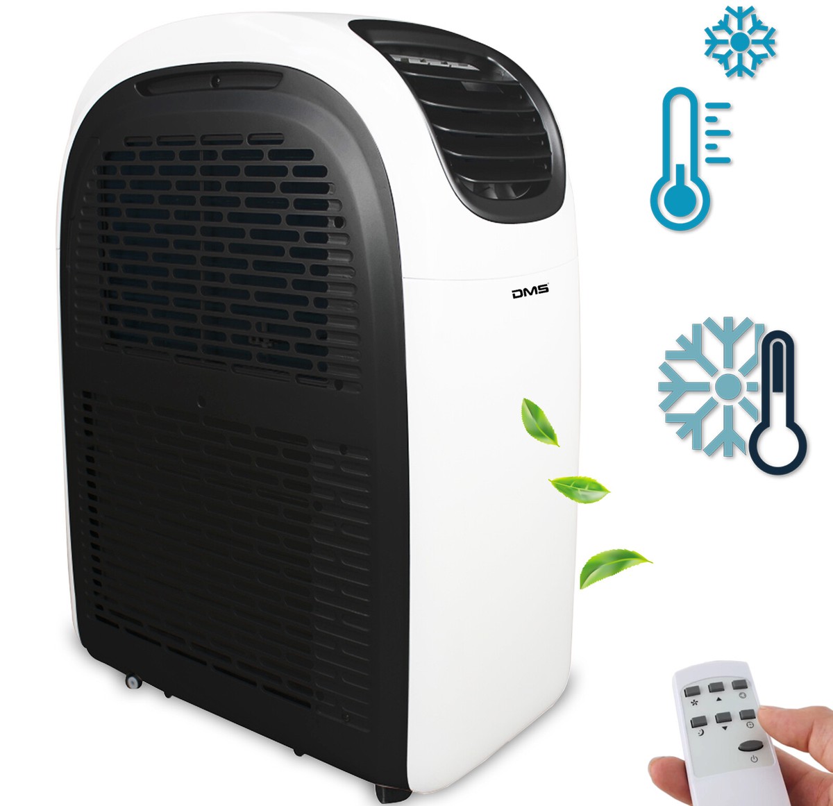 DMS® Mobile Klimaanlage 12000 BTU 3,5 kW 4in1 Klimagerät KlimaVentilator  EEK A | eBay