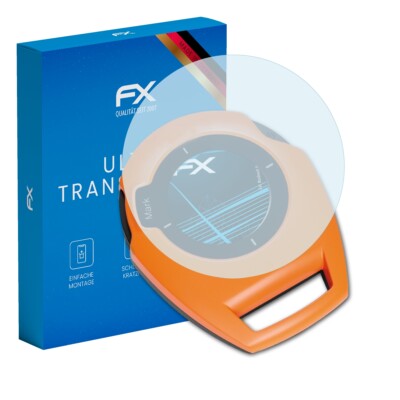 atFoliX 3x Displayschutzfolie für Bushnell BackTrack Schutzfolie klar Folie