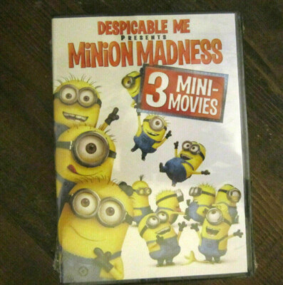 DVD Despicable Me presents MINION MADNESS 3 mini-movies