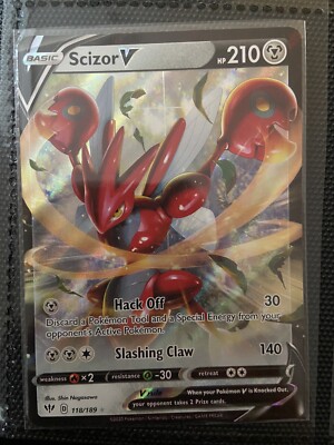 Pokemon - Darkness Ablaze - Scizor V 118/189