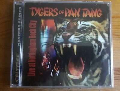 CD Tygers of Pan Tang Live at Nottingham Rock City NEU 2001/1981