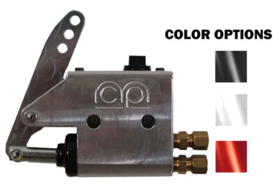 MCP Hydraulic Brake Master Cylinder Dual Line | 3/4'' Piston | Red, Black & Clear