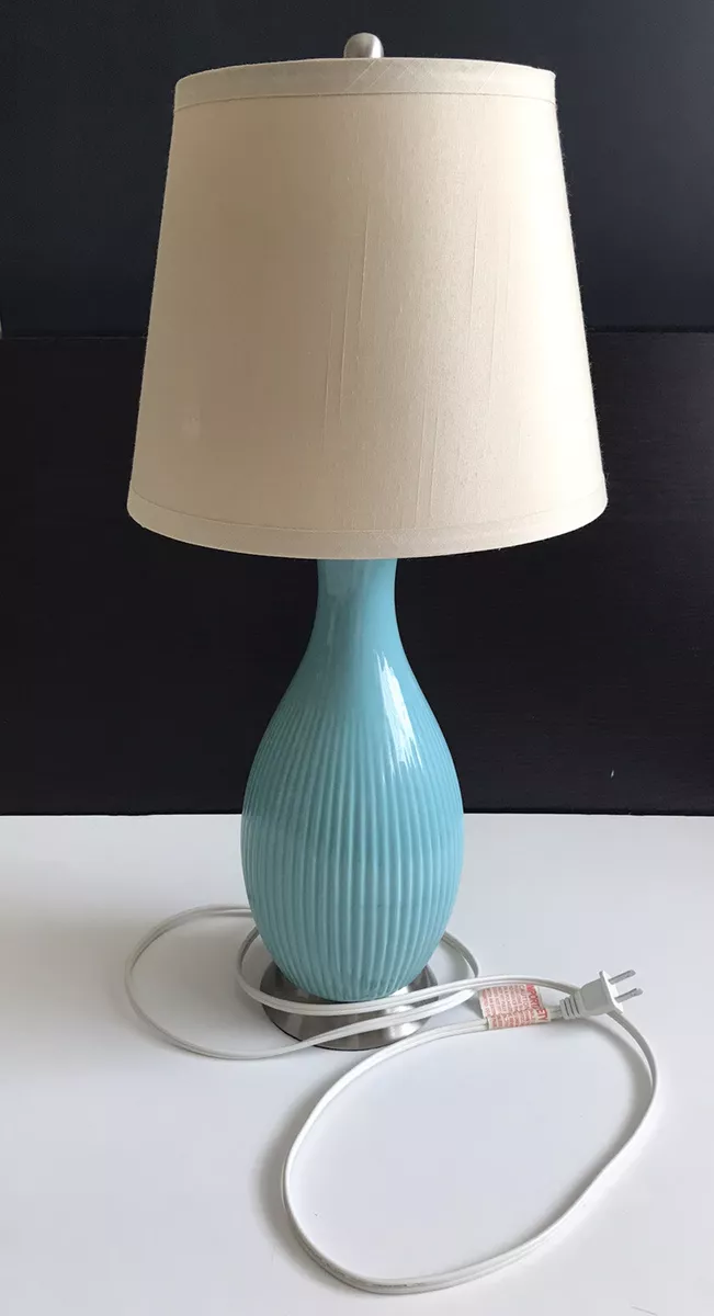 Aqua on sale lamp base
