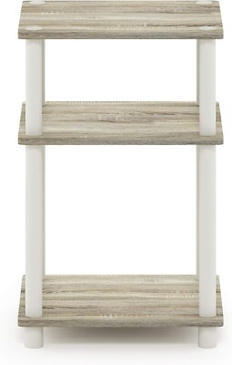 Small Chair Side End Table Skinny Slim For Bedside Thin Nightstand Narrow Short