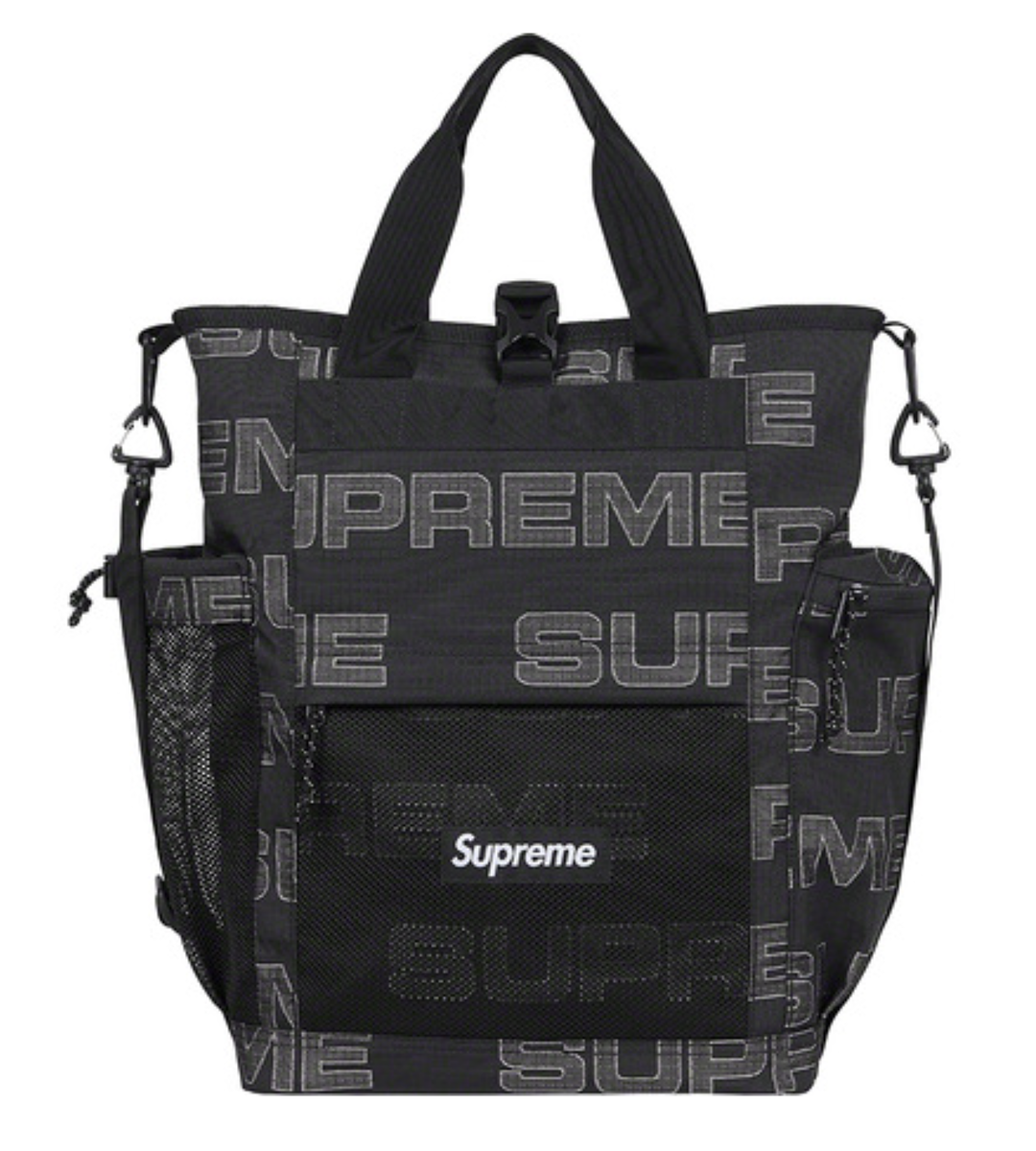 New Supreme Utility Tote Bag Black Embossed Box Logo Fall New Supreme Utility Tote Bag Black Embossed Box Logo Fall