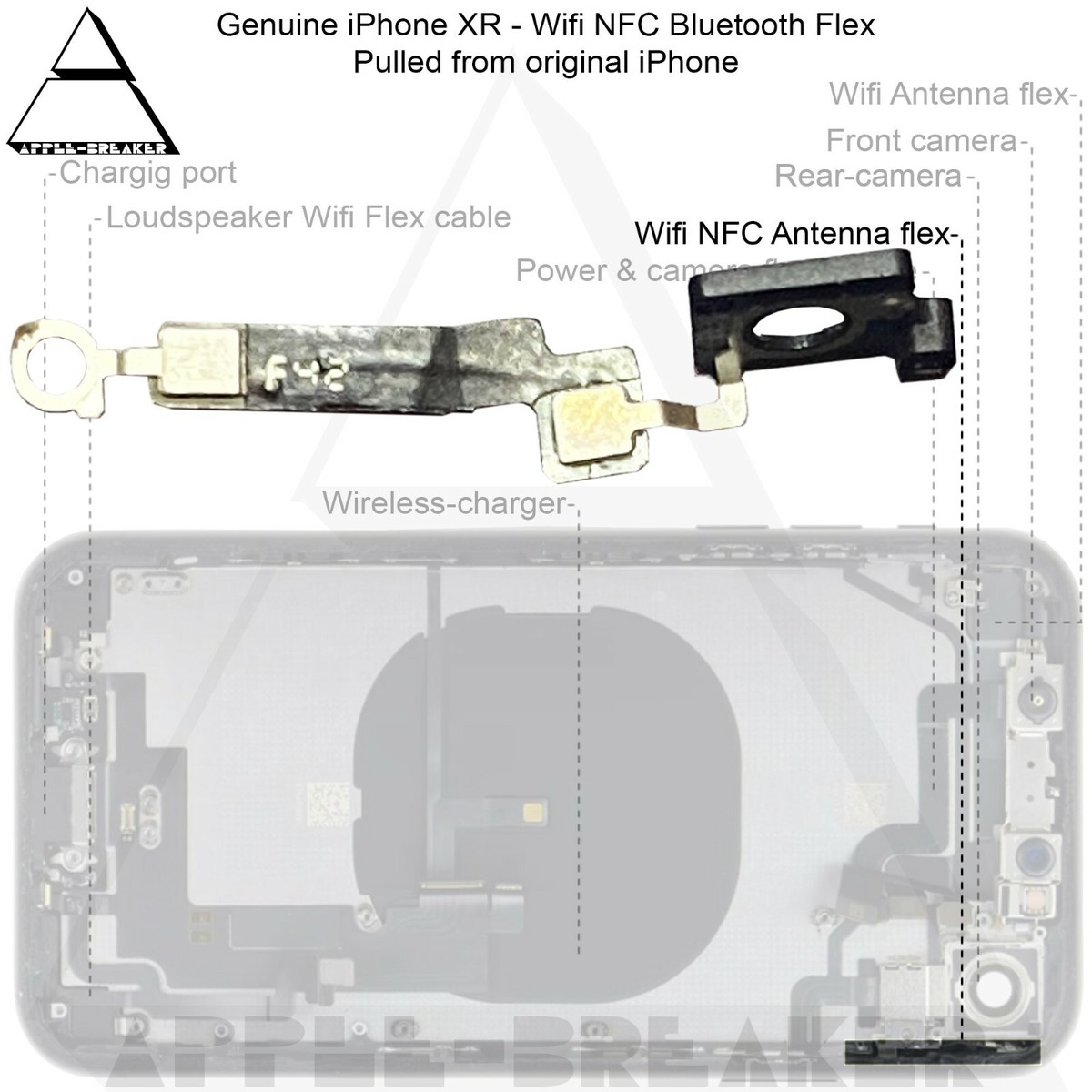 iPhone XR Wifi NFC Bluetooth Flex GENUINE Original Replacement