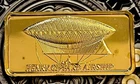 1975 Hamilton Mint Giffard Airship Vintage Silver Art Bar 1oz .999 24kt EGP #019