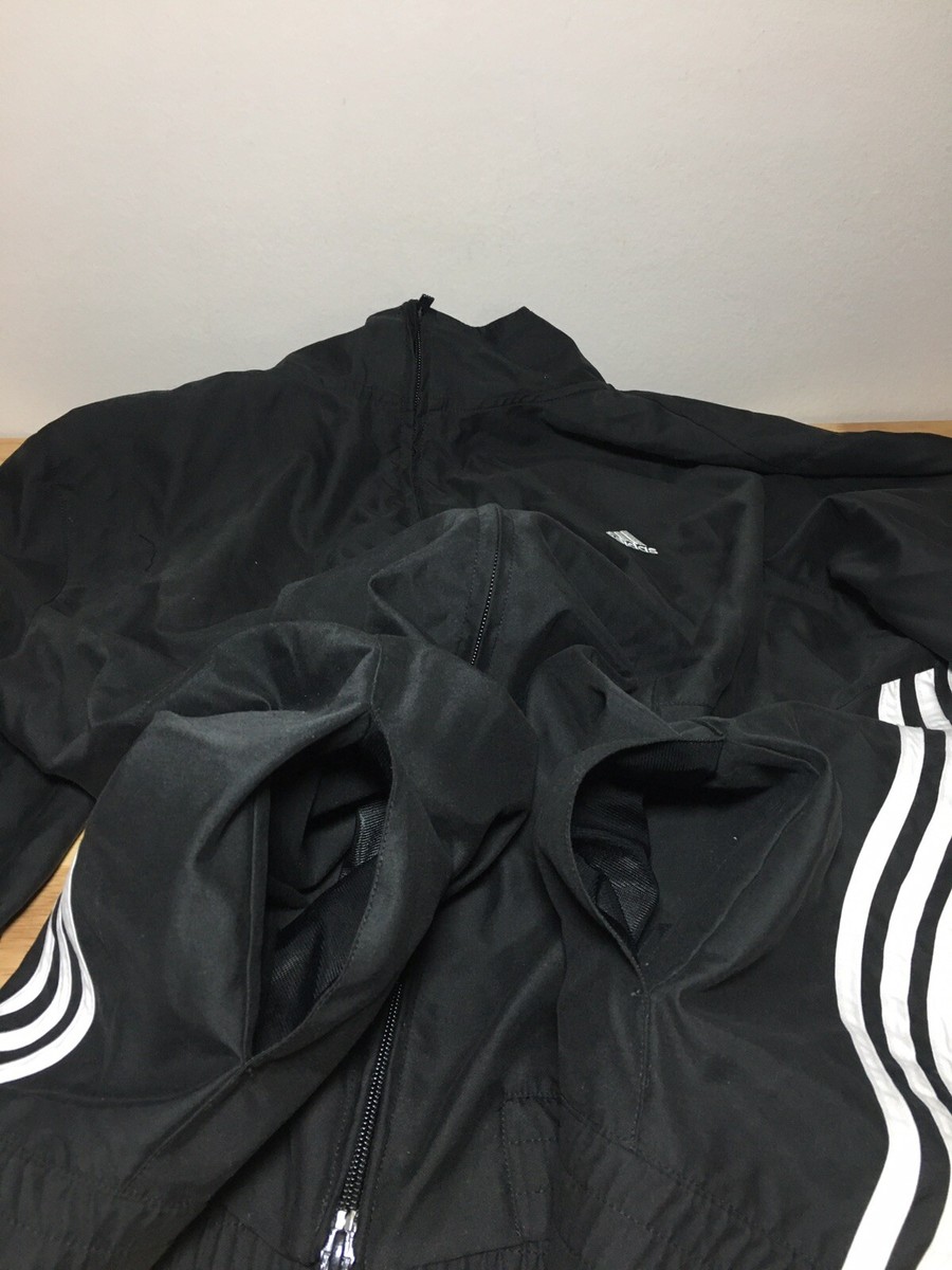 Adidas Full Zip Up Lined Jacket RN# 88387 CA#40312 Youth Size 2XL 