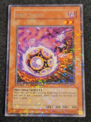 1x Ally Salvo - DT01-EN077 - Rare - Duel Terminal Near Mint DT01 - Duel Terminal